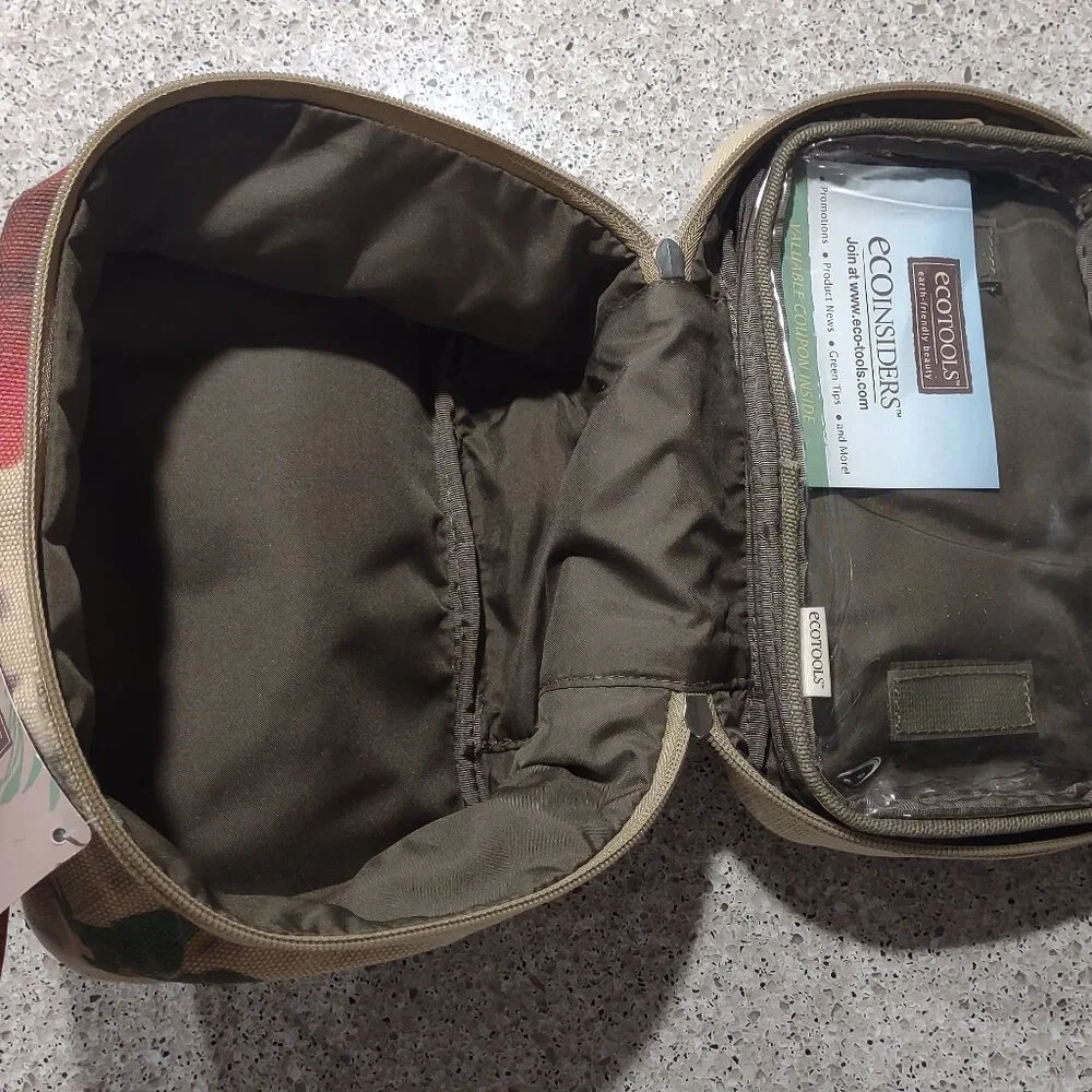 New With Tags Eco Tools by Alicia Silverstone Train Makeup Case